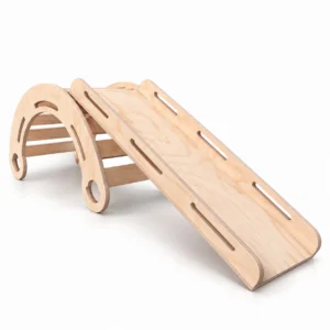 Balancín Pikler de Madera con Rampa 2 en 1 – Modelo Huemul