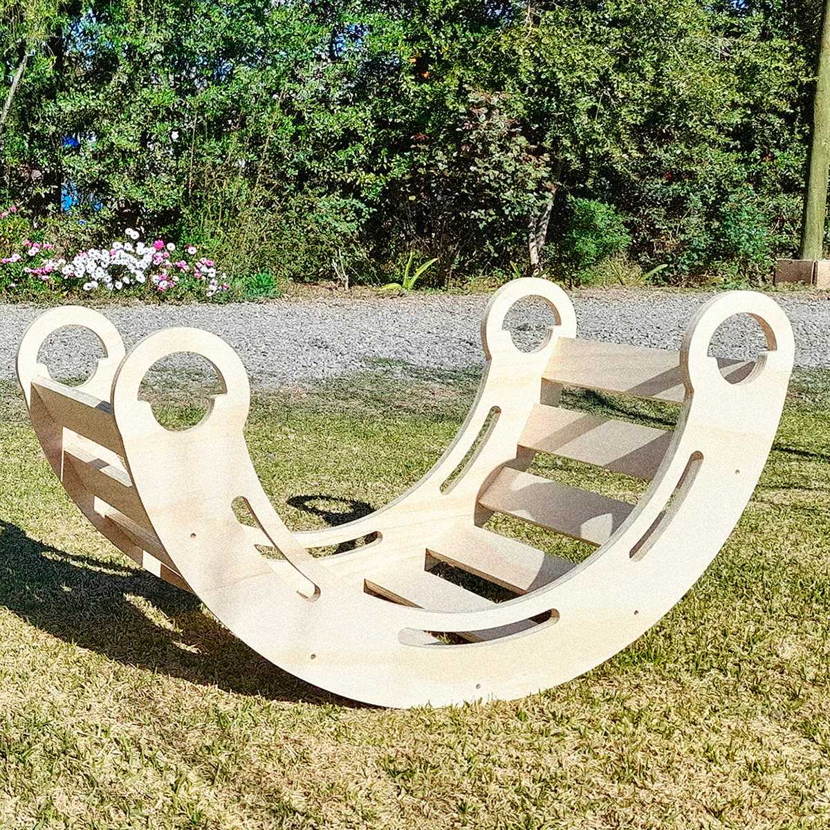 Balancín Pikler de Madera con Rampa 2 en 1 – Modelo Huemul - Imagen 6