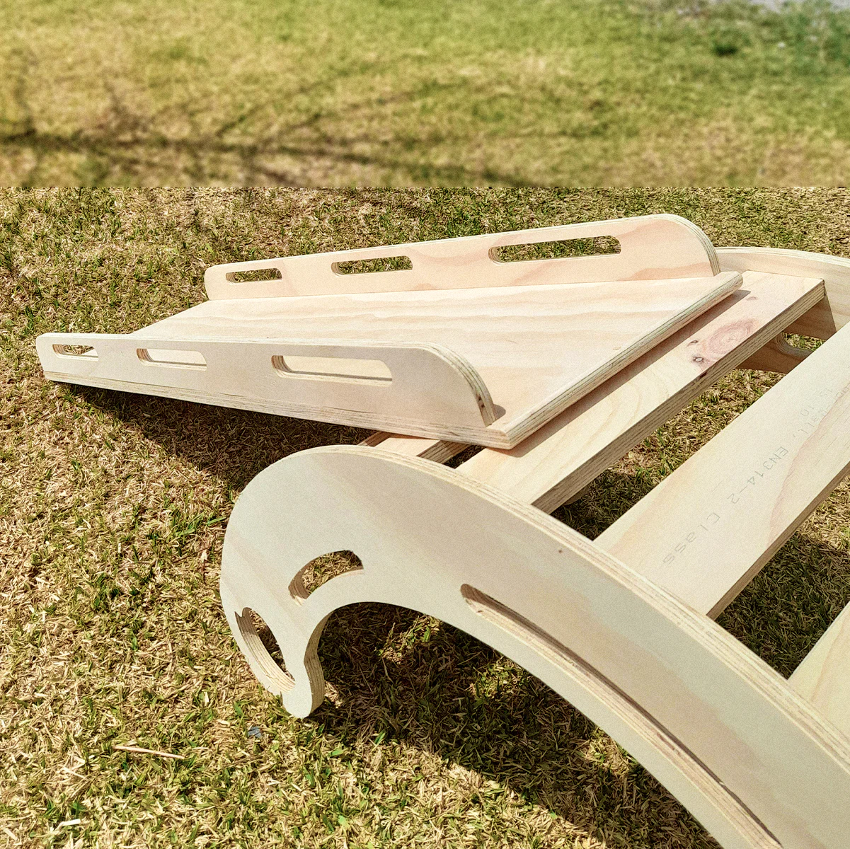 Balancín Pikler de Madera con Rampa 2 en 1 – Modelo Huemul - Imagen 5